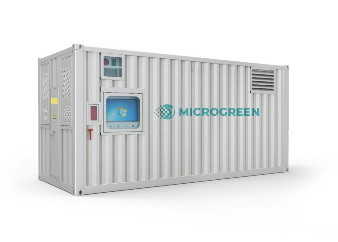Microgreen containerized BESS (Battery Energy Storage Systems)