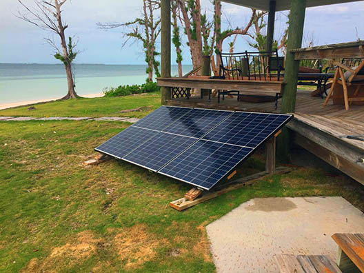 What a customer says about Microgreen solar panels and off-grid system design for his needs.